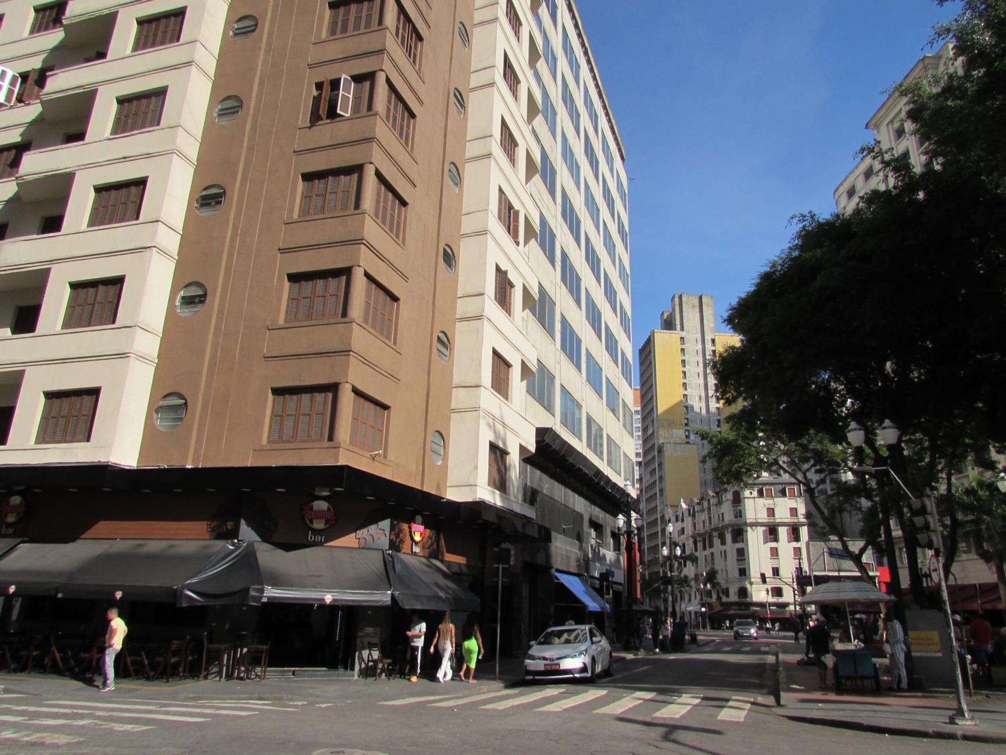 Nebias Palace Hotel Junto Da Avenida Ipiranga Com Sao Joao Em Frente Ao Bar Brahma Sp Sao Paulo Dış mekan fotoğraf